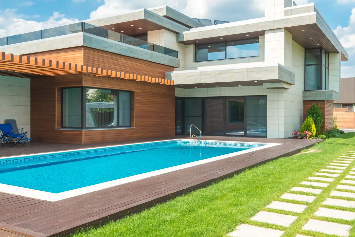 Swimming pool built in Sackville, NSW